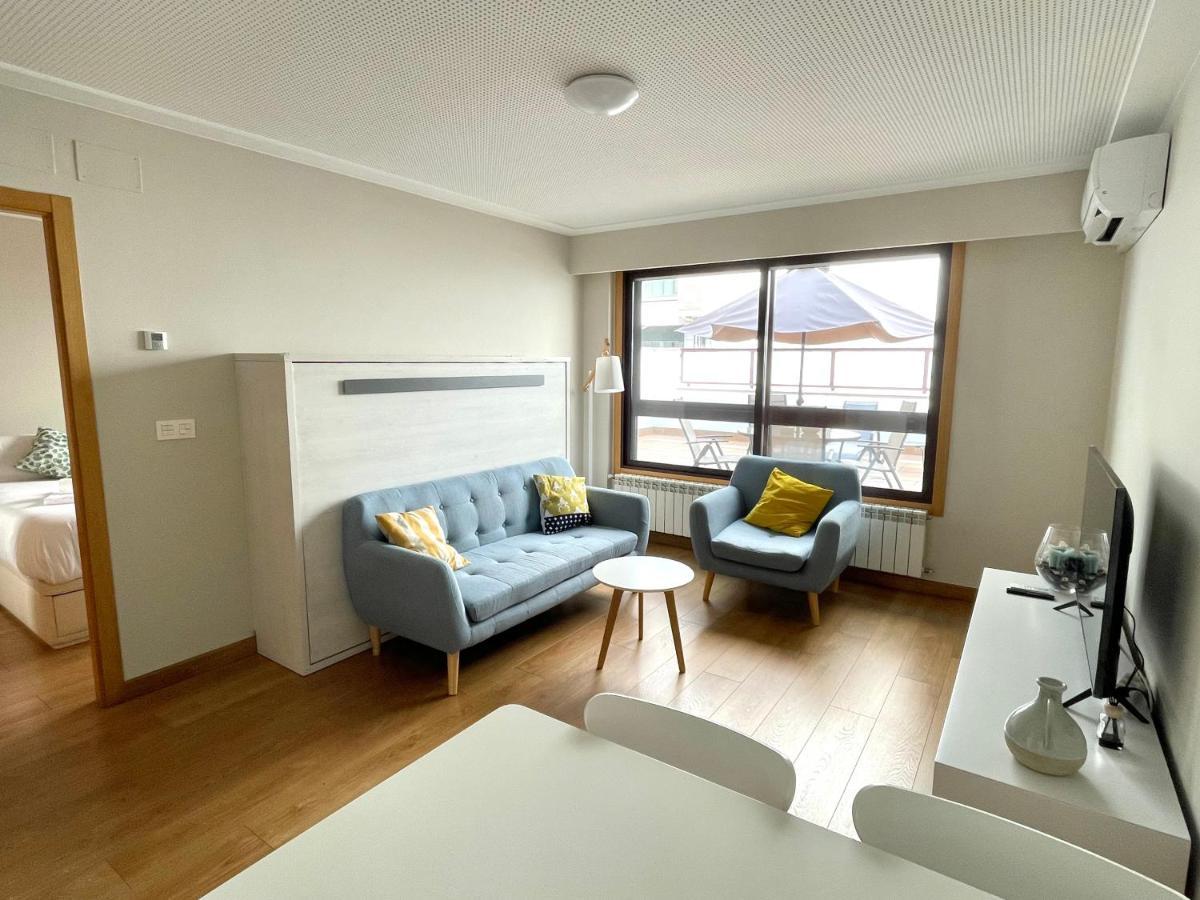 Estudio Centrico 1 Con Terraza Y Parking Privado Ourense Exterior photo